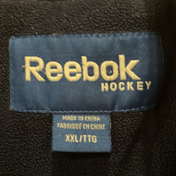 Mens Reebok Hockey Fleece Lined Jacket - Picture 4 of 10